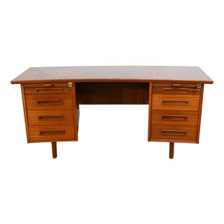 Mahogany Executive Desk from Ordo, 1960s For Sale