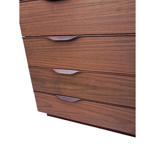 Mid-Century Tallboy Chest of Drawers in Teak, Europa, 1960s For Sale - Image 16 of 17