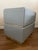 Postmodern 1980s Lane Post Modern Lacquer and Brass Nighstand Side Table For Sale - Image 3 of 10