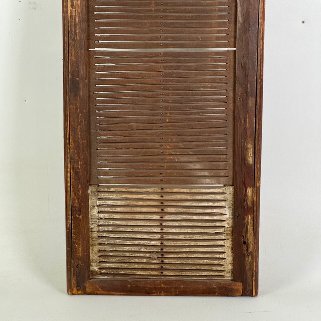 Antique 19th C. Country Early Primitive Unusually Large 44” Weaving Wood Tape Loom For Sale - Image 11 of 11