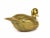 Mid 20th Century Mid 20th Century Solid Brass Duck Bird Figurine For Sale - Image 5 of 8