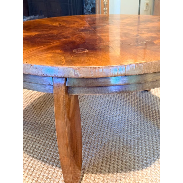 Early Art Deco Biedermeier Revival Coffee Table For Sale - Image 9 of 11