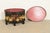 Maitland Smith Neoclassical Hand-Painted Black Lacquered Oval Toleware Box or Chest on Stand For Sale - Image 12 of 15