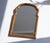 Wood Dutch Arched Walnut Wall Mirror For Sale - Image 7 of 12