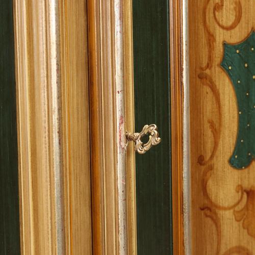 Lacquered and Painted Style Wardrobe For Sale - Image 10 of 14