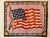 Textile Antique ‘Tobacciana’ Flannel American Flags/Textile Tobacco Premium Inserts- Set of 4 For Sale - Image 7 of 11