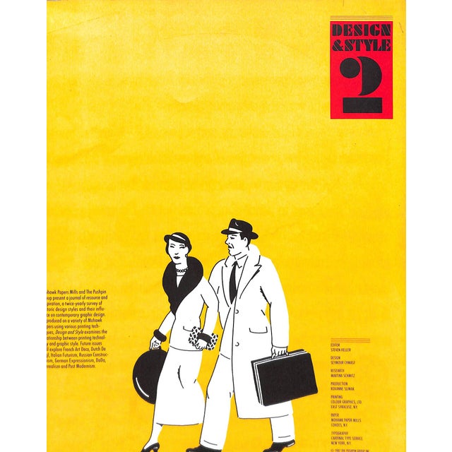 Paper "Design & Style 2 Streamline" 1987 Heller, Steven [Editor] For Sale - Image 7 of 12