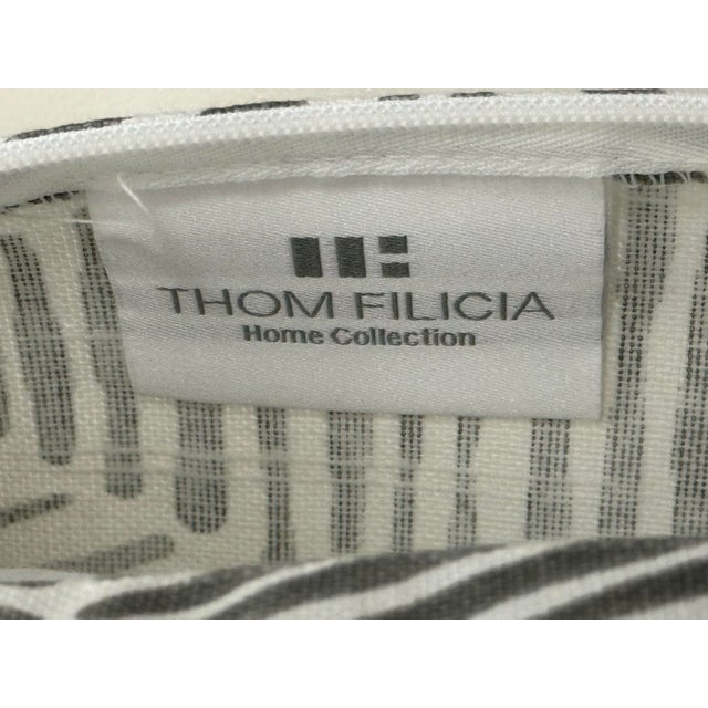 Thom Filicia for Eastern Accents Veldman Slate Pillows, Pair For Sale - Image 12 of 12
