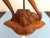 Mid Century Figural Teak Lamp For Sale - Image 14 of 18