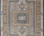 Tribal Vintage Turkish Medallion Oushak Rug in Blue, Mocha, and Taupe Measures 3'5"x5'8" For Sale - Image 3 of 10