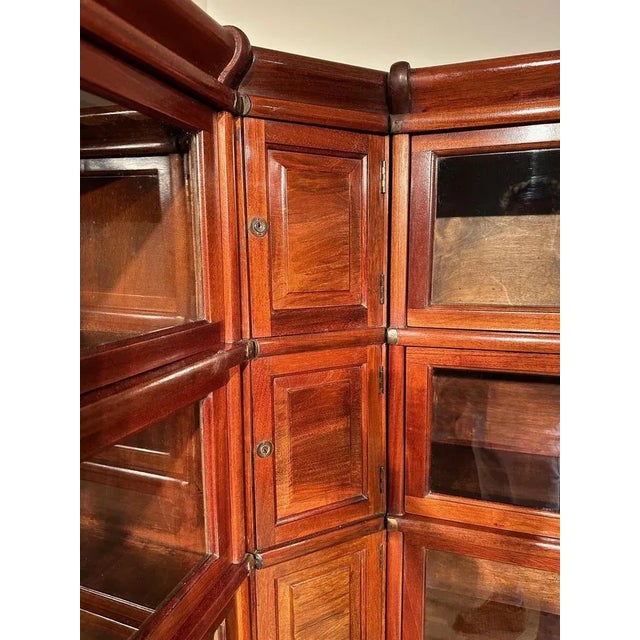 Antique Modular Bookcase from Globe Wernicke, 1890s, Set of 20 For Sale - Image 10 of 13