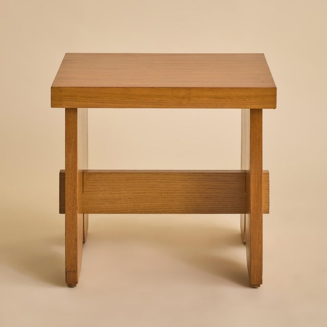 Contemporary Italian Ash Wood Stool, 1960s - 4 Available For Sale - Image 3 of 12