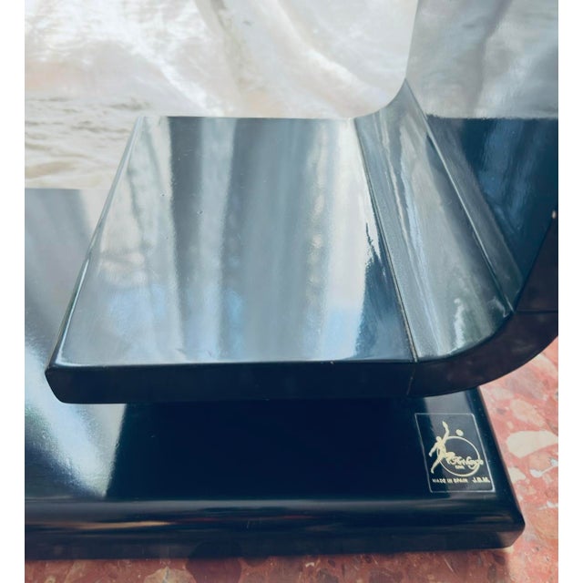 Vintage Sculptural Console Table from Maison Jansen, 1970s For Sale - Image 6 of 9