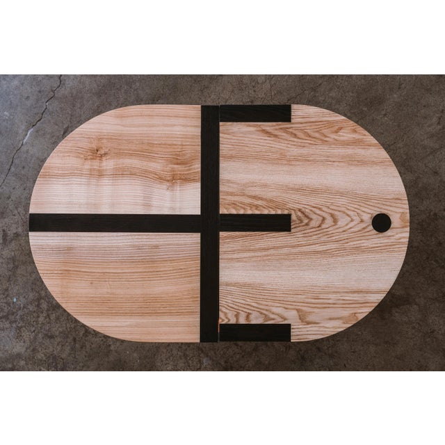 Wood TRN Side Table II by Mrs. Jurek For Sale - Image 7 of 10