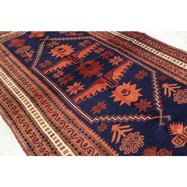 Vintage Turkish Hand Knotted Rug, 1950s For Sale - Image 3 of 18