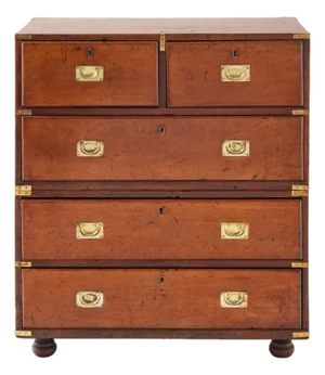 19th Century English Campaign Chest