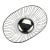 Silver Plated Oval Wire Fruit Basket For Sale
