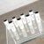 Mid-Century Modern Vintage Mid-Century Modern Tumblers or Vases Ceramic White & Black With Asian Symbols, Set 8 For Sale - Image 3 of 13