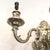 Hollywood Regency Regency Silver Bronze Wall Lights, Set of 2 For Sale - Image 3 of 16