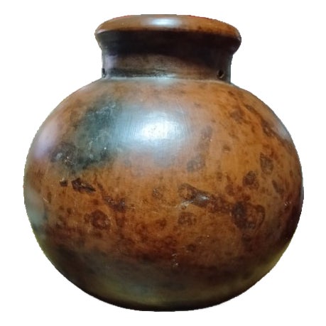 1960 Circa Terracotta Water Pot From the Mixteca Region of Oaxaca, Mexico, For Sale