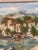 Kewe, Coastal Village, 1984, Oil Painting on Panel, Framed For Sale - Image 7 of 15