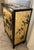 Vintage Mid-Century Chinese Black and Gold Lacquer Cabinet With Mother of Pearl Inlays For Sale - Image 4 of 18