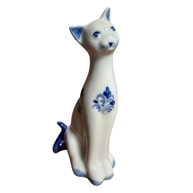 Add a touch of timeless elegance to your home with this charming pair of Vintage Andrea by Sadek Blue & White Porcelain...