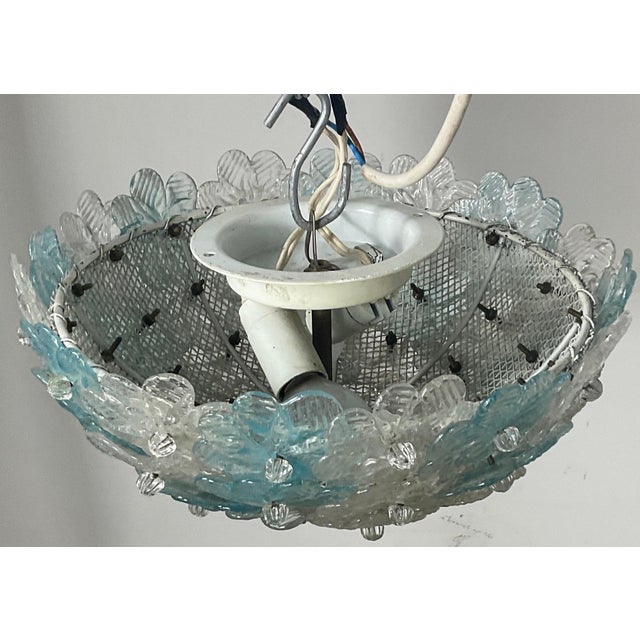 Vintage Glass Ceiling Light by Seguso, 1960 For Sale - Image 12 of 15