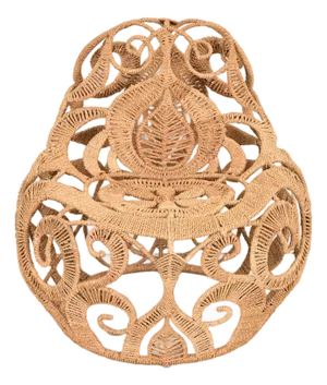 Organic Modern Rope Lace Lounge Chair by Jo-Liza