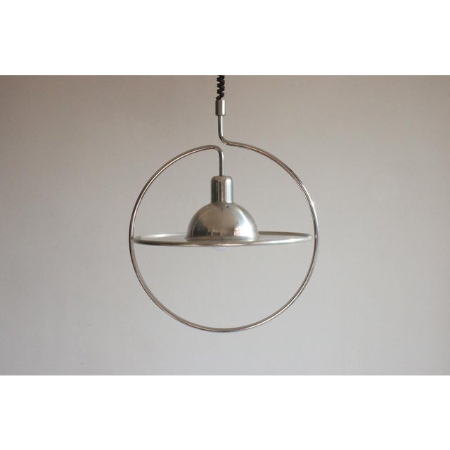 Saturn Pendant Lamp in Aluminium, 1970s For Sale - Image 17 of 18
