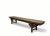Chinese Low 111" Inch Long Antique Chinese Bench Console Table For Sale - Image 3 of 7