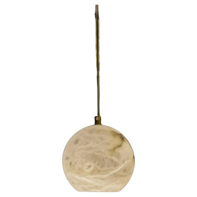 Rain Balls Pendant Lamp by United Alabaster For Sale - Image 6 of 6