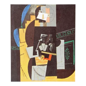 1980s "Card Player" Lithograph After Pablo Picasso