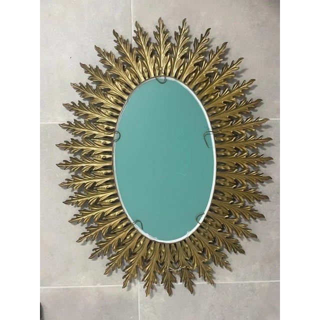 Italian Sun Mirror, 1950s For Sale - Image 9 of 11