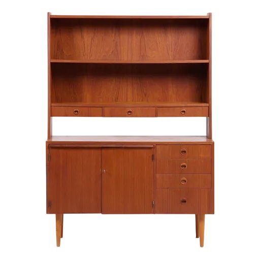 Vintage Teak Bookcase, 1960s For Sale