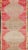 Tribal Vibrant Hand Knotted Turkish Vintage Runner in Faded Red, Coral, Orange, Pink and Green For Sale - Image 3 of 13