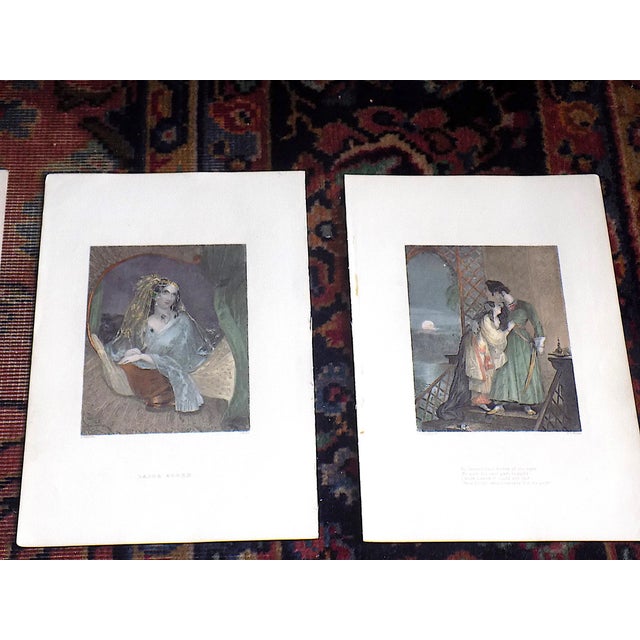 Victorian Authentic Antique 19th Century. Engravings of Victorian Women - Set of 11 For Sale - Image 3 of 8