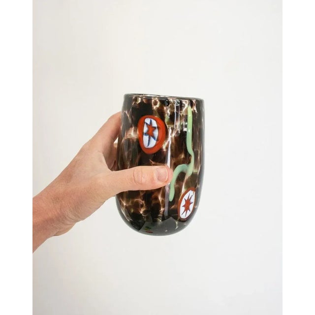 Mirò Glasses by Mariana Iskra for Ribes Studio Maestro Ballarin, Set of 6 For Sale - Image 15 of 18