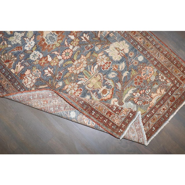 Long Floral Persian Malayer Runner rug no.j4493 For Sale In New York - Image 6 of 9