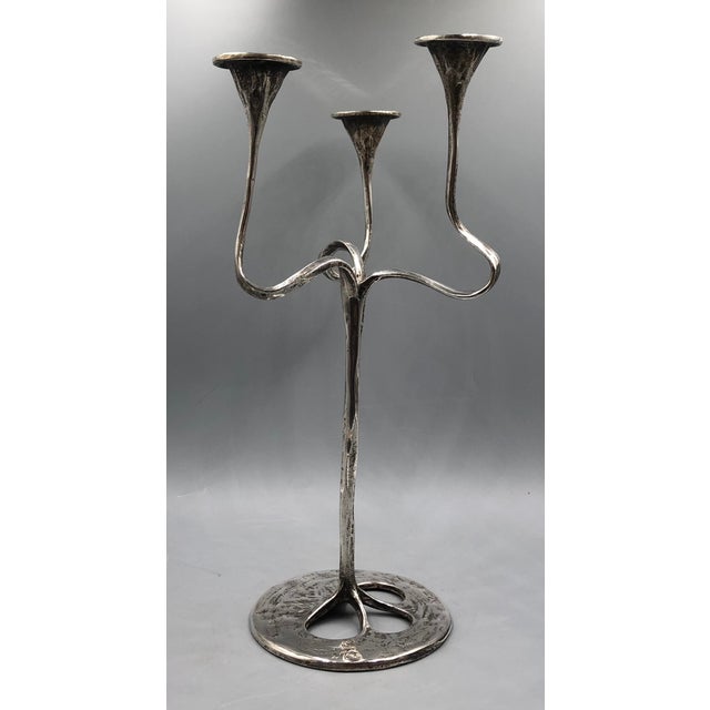 Mid-Century Brutalist Candlestick by Kurt Jesch for Amadeus/Tonini, 1970s For Sale - Image 4 of 15