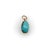 This is a very old turquoise bead with an amazing, saturated rich color. Circa the Victorian era, the turquoise, a porous...
