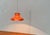 Mid-Century Modern German Space Age Orange Pendant Lamp, 1960s For Sale - Image 9 of 18