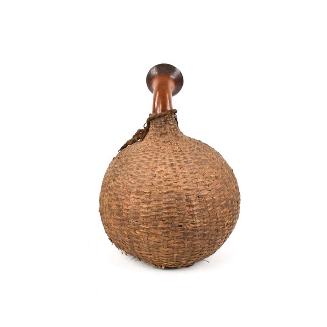 African Early 20th Century Maasai Milk Gourd Container Kenya For Sale - Image 3 of 7