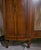 Antique French Burl Walnut Armoire Wardrobe Mirror Carved Cabinet Circas 1920s For Sale In Los Angeles - Image 6 of 18