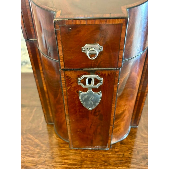 Antique 19th Century Georgian Mahogany Letter Holder, 1780s For Sale - Image 6 of 11