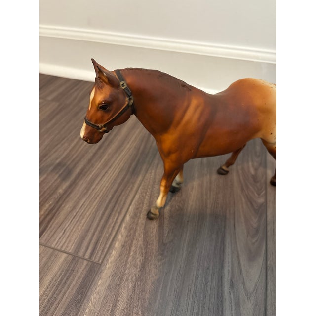 1970s 2 Vintage Breyer Molding Co Model Horses For Sale - Image 5 of 10