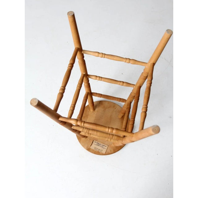 Vintage Union City Chair Co Stool For Sale - Image 11 of 12