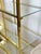 1970s Mid Century Modern Brass Etagere For Sale - Image 10 of 14