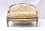 French French Louis XvI Style Marquise Loveseat & Ottoman For Sale - Image 3 of 12