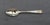 Set of 6 sterling silver teaspoons by Peter & Ann Bateman, London, 1798. Elegant, Old English Engraved pattern. Engraving...